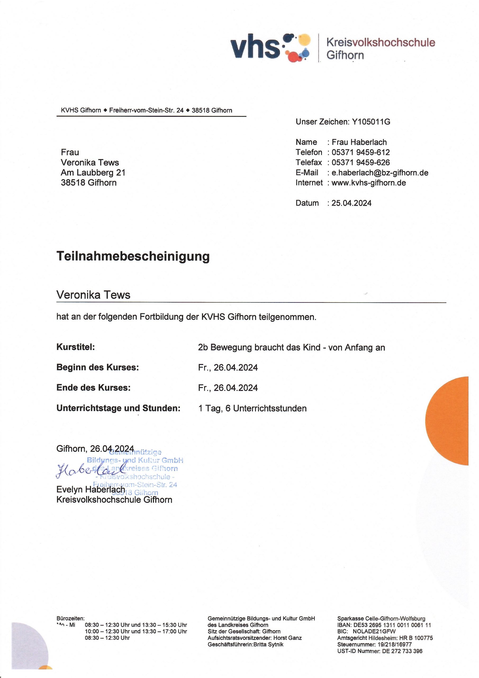 2024 04 26 Bewegung braucht das Kind von Anfang an